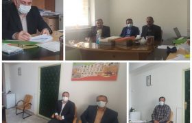 دیدار با مهندس علیرضا بهرامی معاون توسعه مدیریت و منابع انسانی سازمان جهاد کشاورزی استان قزوین