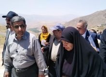 بازدید وزیر میراث فرهنگی،گردشگری و صنایع دستی از شهر رازمیان و قلعه لمبسر